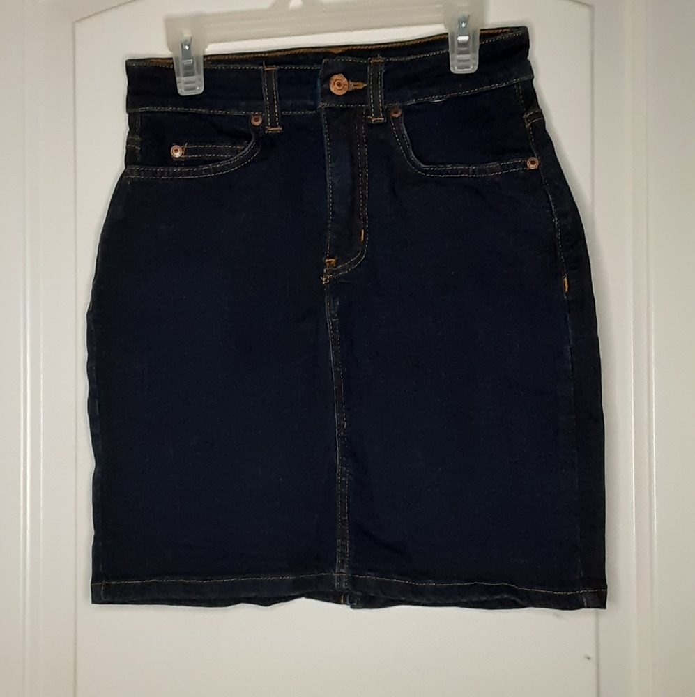 Dickies denim skirt